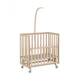 Babycom Naturel Anne Yani 50X90 4 Kademeli Tekerlekli Besik