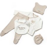 Babycosy Organic Wear 5'li Hastane Çıkış Seti,%100 Organik Pamuk,Bebek ve Yenidoğan Serisi