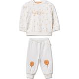 BabyCosy Organic Wear Bebek Alt Üst Takım %100 Organik Pamuk , Bebek - Yenidoğan- CSY3063 - 3 - 6 Ay - Ekru