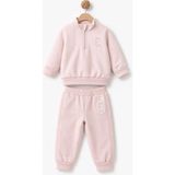 BabyCosy Organic Wear Bebek Alt Üst Takım %47 Pamuk - %47 Modal- %6 Elastan , Bebek - Yenidoğan- CSY8036 - 3 - 6 Ay