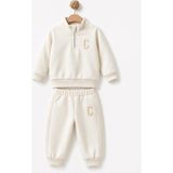BabyCosy Organic Wear Bebek Alt Üst Takım %47 Pamuk - %47 Modal- %6 Elastan , Bebek - Yenidoğan- CSY8042 - 9 - 12 Ay