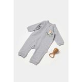 Babycosy Organic Wear Bebek Fermuarlı Tulum, %100 Organik Pamuk, Bebek Ve Yenidoğan Serisi,Kışlık Koleksiyon - Csy8028