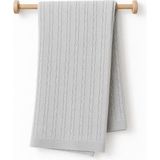 BabyCosy Organic Wear Bebek Triko Battaniye 85*95CM %100 Organik Pamuk - Yenidoğan Serisi - CSYT1001 - Gri - 0 - 2 Yaş