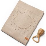 Babycosy Organic Wear Bebek Triko Battaniye,%100 Organik Pamuk,Bebek ve Yenidoğan Serisi-85x85 cm