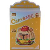 BabyCosy Organic Wear LZ-8875 Loz Hamburger Model 340 Parça Block Oyuncak - 1 Adet