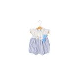 Babydola 12734 Kız Bebek Kısa Kollu Çiçekli Tulum