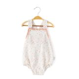 Babydola 13678 Kız Bebek Fiyonklu Salopet Tulum