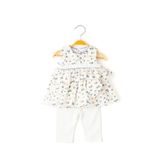 Babydola 13727 2'li Kız Bebek Taytlı Takım
