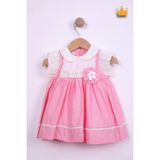 Babydola Kız Bebek Elbise 13626 - Pembe - Standart