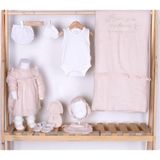 Babydola Kız Bebek Hastane Çıkış Seti 10 Lu -13543 - 0 - 3 Ay - Somon