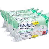 Babydream Çok Hassas Cilt Aloe Veralı Islak Mendil 4 x 80'li 320 Yaprak Dermatolojik Test Edilmiş