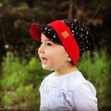 Babygiz 100 Pamuklu,El Yapimi,Ekstra Yumusak Bebek Cocuk Vizyerli Sapka Bere