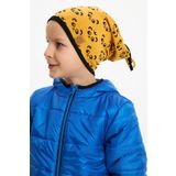 Babygiz Erkek Çocuk Panda Desenli Şapka Bere Yumuşak Çift Katlı %100 Doğal Pamuklu Penye