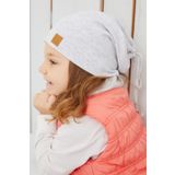Babygiz Kız Bebek Çocuk Melanj Şapka Bere El Yapımı Rahat Cild Dostu %100 Pamuklu Kaşkorse