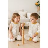 Babyhola 0-3 Yaş 1 Tog %100 Pamuk Çift Kat Penye Çıkarılabilir Kollu Kız Erkek Çocuk Uyku Tulumu 11909