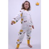 Babyhola 2-9 Yaş Elyaf Dolgulu 2.5 Tog Çocuk Uyku Tulumu Büyük Dinozor 23504