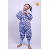 Babyhola 3-9 Yaş 2.5 Tog Karadeniz Fırtınası Vira Taraftar Elyaf Dolgulu Bordo Mavi Uyku Tulumu 6020