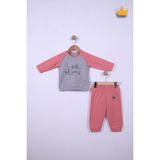 Babyhola 6-24 Ay Golf Club Erkek Bebek Çocuk Eşofman Takımı 12038 - Kırmızı - 2 Yaş