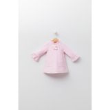 Babyhola Kadife Kız Bebek Çocuk Elbise 13535 - Pembe - 2 - 3 Yaş
