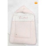 Babyhola Kız Bebek Tam Açılır Fermuarlı Zarf Kundak 11582