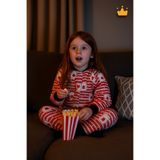 Babyhola Kız Erkek Çocuk Uyku Tulumu 2.5 Tog Kalın Elyaf Dolgulu 2-9 Yaş Premium Kalite Kırmızı Ayı 6020