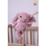 Babyhola Oyun ve Uyku Arkadasım 35cm Ultra Soft Pelus Sevimli Sarılan Tavsan Pembe 6021
