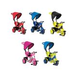Babyhope 121 Bobo Speed Tenteli 3 Tekerlekli Bisiklet gri