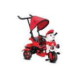 Babyhope 125 Yupi Panda Üç Teker 015 Kırmızı Siyah Çocuk Bisikleti