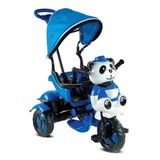Babyhope 127 Little Panda Mavi Siyah 3 Tekerlekli Bisiklet