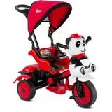 Babyhope 127 Lıttle Panda Üç Teker Kontrollü Bebek Bisikleti Kırmızı Siyah