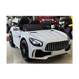 Babyhope 12V Mercedes Gtr Akülü Araba | 1-4 Yaş, Uzaktan Kumandalı, LED Işıklı - Beyaz