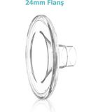 Babyhope 24 mm Silikon Göğüs Kalkanı Flanş ( Babyhope MY-375 Uyumlu )