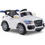 BabyHope 436 Audi 12V Beyaz Akülü Araba 30 kg Taşıma Kapasitesi ve Kumanda Kontrolü Özellikli