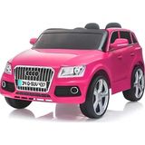 Babyhope 437 Audi Q-Suv 12V Pembe Akülü Araba