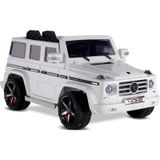 Babyhope 439 Akülü Jeep Araba BHU12 Sedef Beyaz