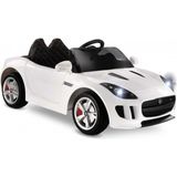 Babyhope 442 Cougar Akülü Araba 12 V 30 kg Taşıma Kapasitesi Beyaz Renkli Yarış Arabası