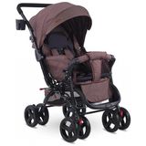 Babyhope 603 Puset Bebek Arabası Çift Yönlü Tam Yatarlı - Bordo