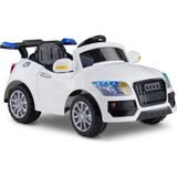 Babyhope Audi Uzaktan Kumandalı Yarış Arabası 12V Akülü Araba 25 kg Taşıma Kapasitesi ve Bluetooth Kontrolü - Beyaz