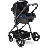 Babyhope BH-3012 Pasıfıc Travel PUSET(BH5130 Anakucağı Hediyeli) - Siyah Melanj
