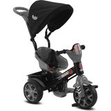 Babyhope Bobo Üç Tekerlekli Ebeveyn Kontrollü Bisiklet Gri 1-4 Yaş Arası Çocuklar için Güvenli Tasarım