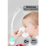 Babyhope ESP-923 Bebek ve Çocuk Burun Temizleme Aspiratörü - Yenidoğan 0-10 Yaş - Mavi