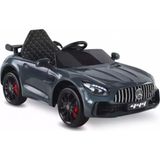 Babyhope Gtr Sport Akülü Araba 12V 444 Tek Kişilik Yarış Arabası Uzaktan Kumanda Özellikli - Siyah