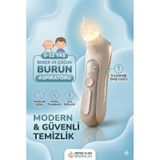 Babyhope H-031 - 5 Kademeli Elektrikli Bebek & Çocuk Burun Aspiratörü 0-12 Yaş Uyumlu Temizleme Cihazı beyaz