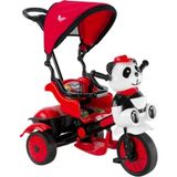 Babyhope Little Panda Lüx Bisiklet Kırmızı Siyah - Kırmızı - Siyah
