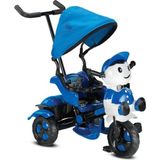 Babyhope Mavi Yupi İtmeli Pedallı Bisiklet 1-4 Yaş Arası Ayarlanabilir Özelliklerle Güvenli Kullanım