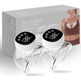Babyhope MY-376 Şarjlı Giyilebilir Elektrikli Göğüs Pompası, 2 Adet, LED Ekranlı, 3 Mod, 9 Se