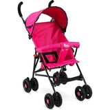 Babyhope SC-107 Baston Bebek Arabası 12 kg Taşıma Kapasitesi ile Katlanabilir Hafif Tasarım - Pembe