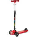 Babyhope Smart Scooter 3-8 Yaş Arası Kırmızı 3 Tekerlekli Katlanabilir Özellikli