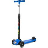 Babyhope Smart Scooter 3-8 Yaş Arası Mavi Renkli 3 Tekerlekli Katlanabilir Özellikli