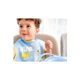 Babyjem 029 Zürafa Desenli Poli Muşamba Mama Önlüğü